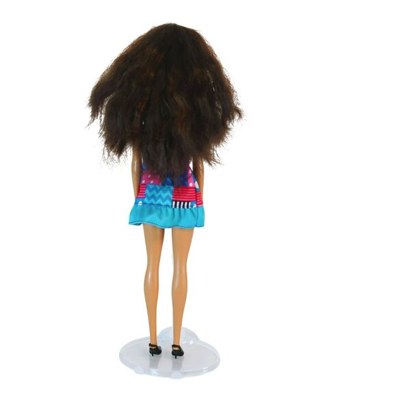 Barbie Fashionistas Doll #182 Hispanic Wavy Brunette Hair Redressed - Picture 2 of 5